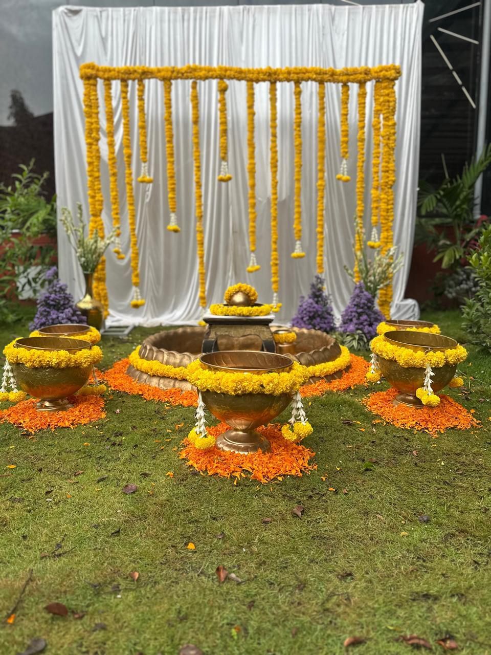 Haldi Setup at ARC Pyramid