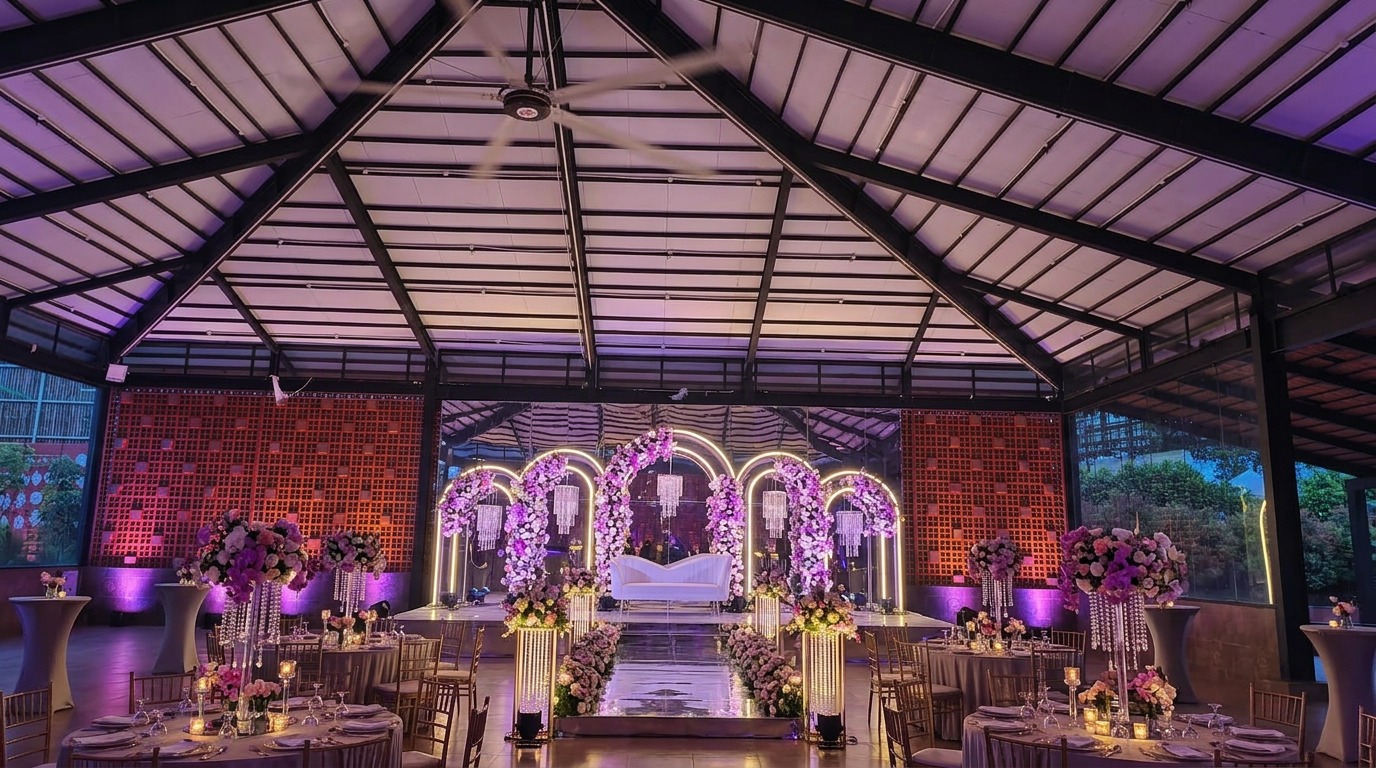Modern Reception Hall & Seating Layout at ARC Pyramid