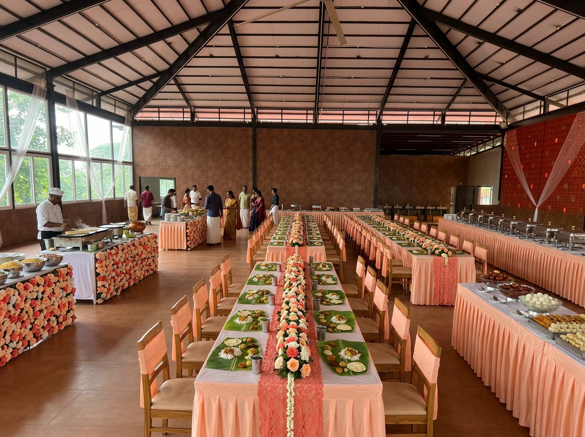 Banquet Dining with Live Counters at ARC Pyramid